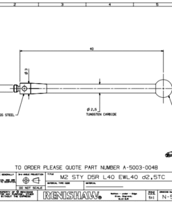 KIM ĐO A-5003-0048 RENISHAW – GIÁ RẺ