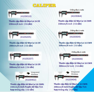 THƯỚC KẸP ĐIỆN TỬ MAHR 300mm 16ER 4103207