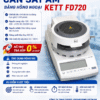 Cân Sấy Ẩm Hồng Ngoại KETT FD720–Giải Pháp Nhanh Chóng, Chính Xác